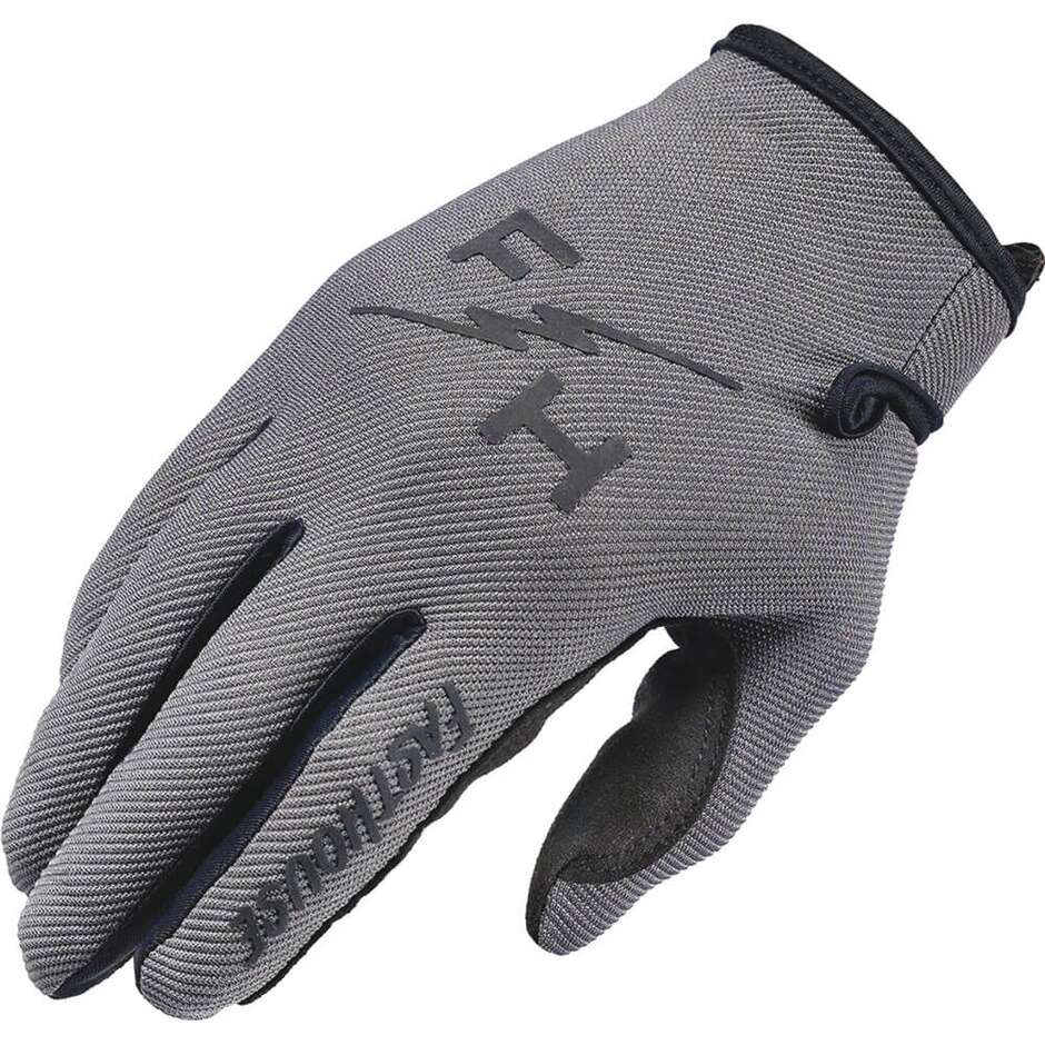 Fasthouse Carbon Eternal Cross Motorcycle Gloves Grey