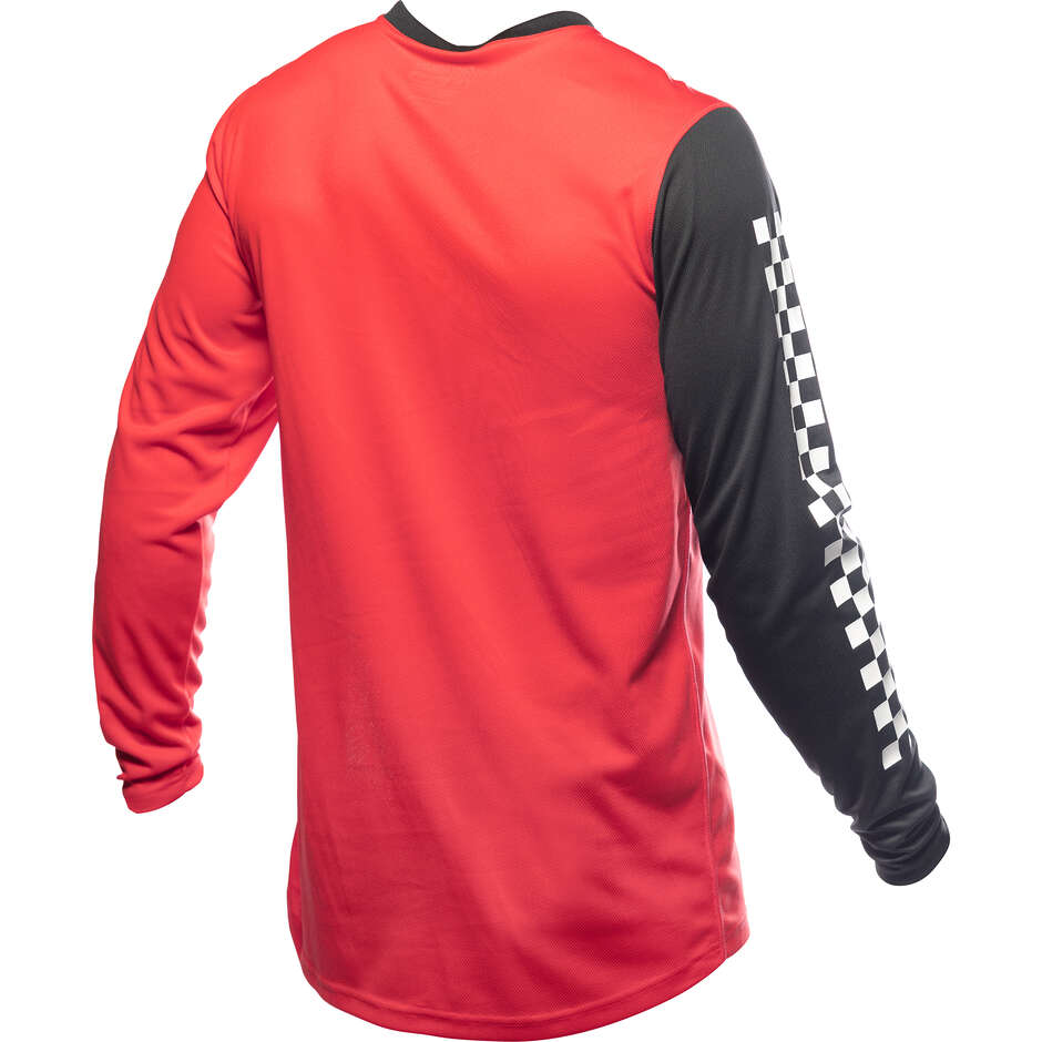Fasthouse Carbon Method Motocross Jersey Red Black