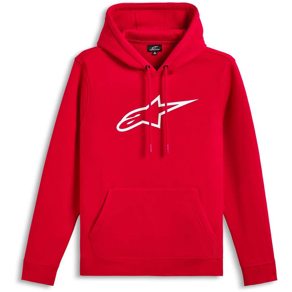 Felpa AGELESS V3 Rosso/Bianco taglia XL