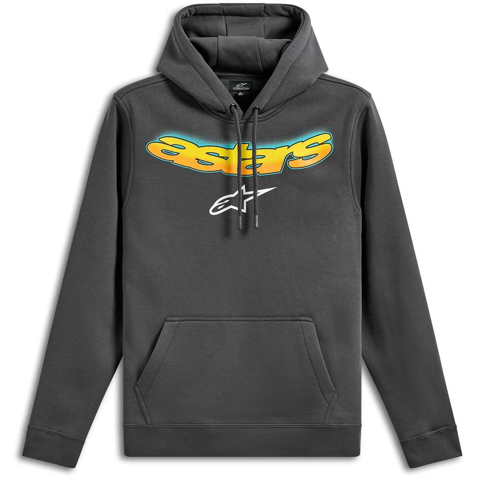 Felpa Alpinestars ELLIPSOID Grigio Canna Di Fucile
