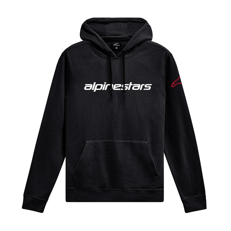 Felpa LINEAR WORDMARK V3 Nero/Bianco/Rosso taglia XL