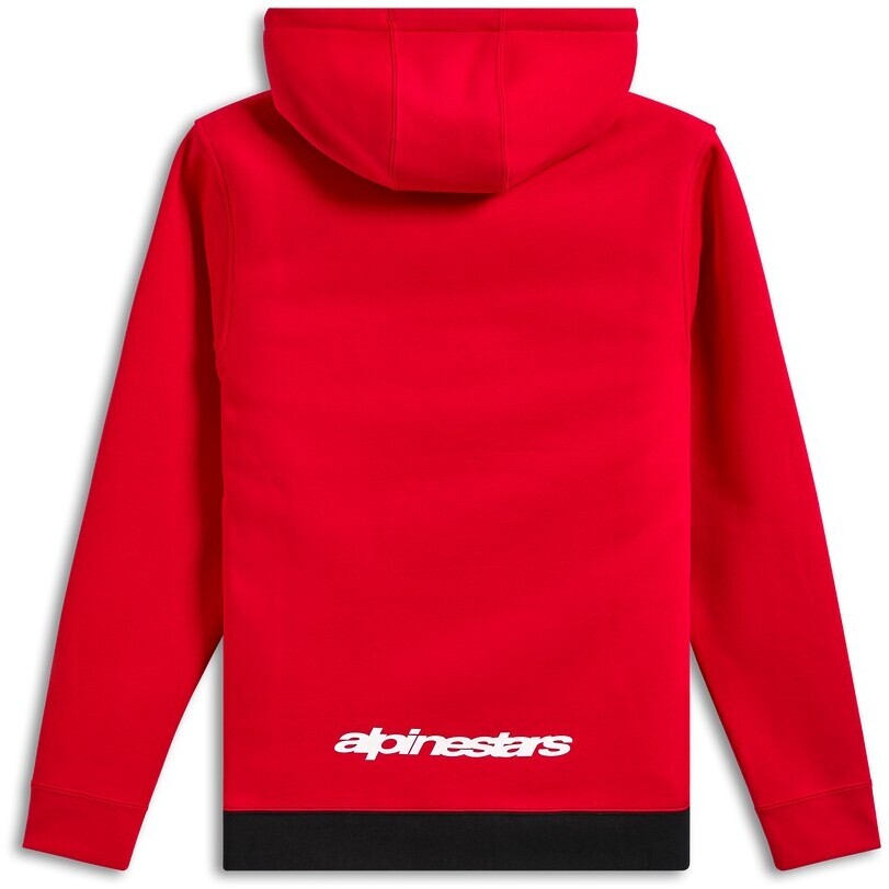 Felpa Alpinestars PARALLEL Rosso/Nero