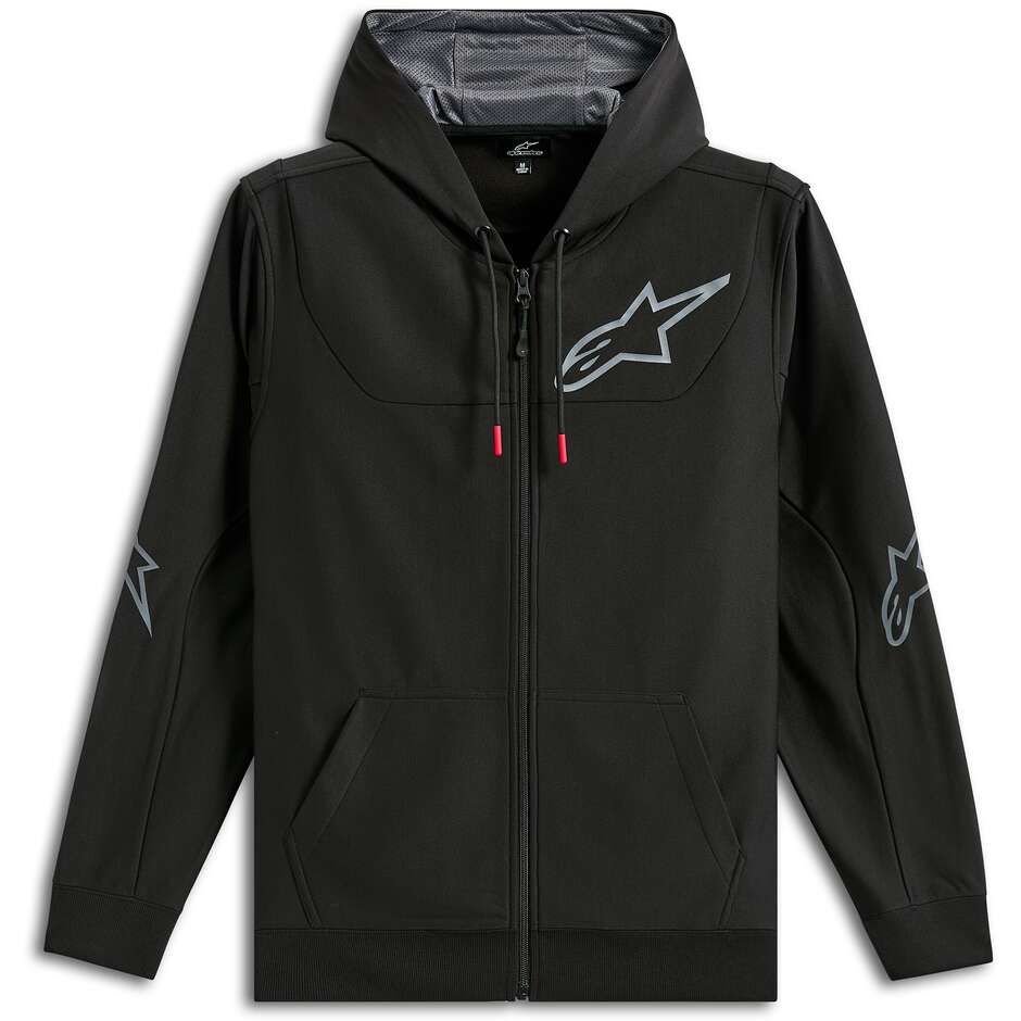 Felpa Alpinestars SESSIONS V3 Nero/Grigio