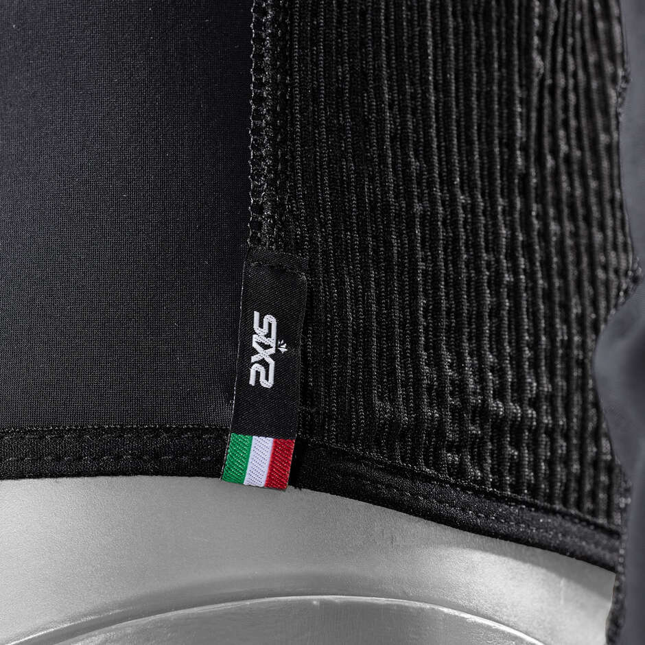 Felpa Antivento Moto Sixs WTH Winter Tourism Nero Rosso