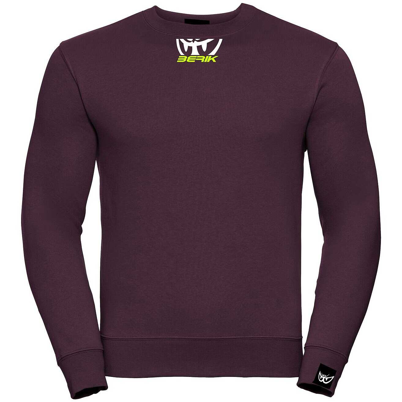 Felpa Donna Girocollo Basic Top qualità Top vestibilità - La meraviglia di Essere Simili - Divertente Humor Made in Italy (Bianco, S
