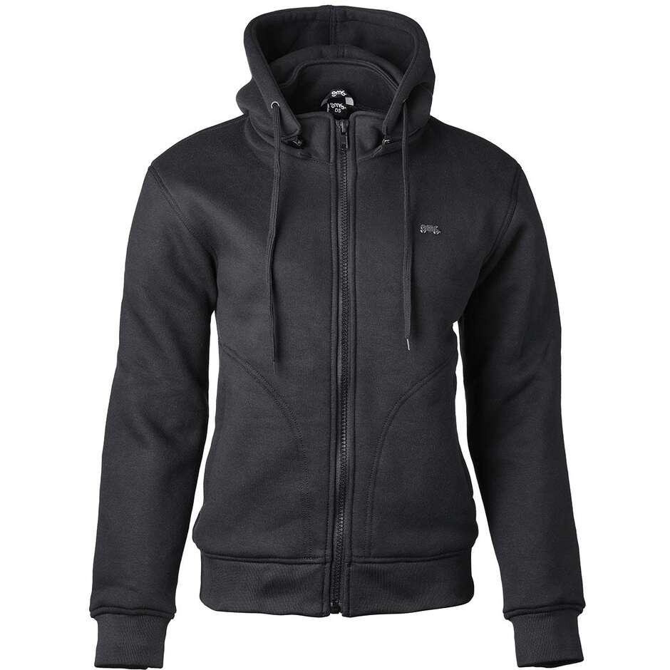 Felpa con Cappiccio Donna Panda Neo nera taglia S