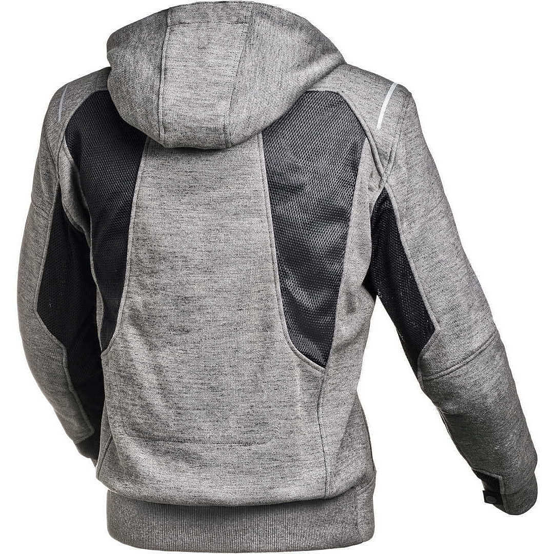 Generisch Evolution Moto Trial Felpa Con Cappuccio Uomo Grigio XXXL - 2