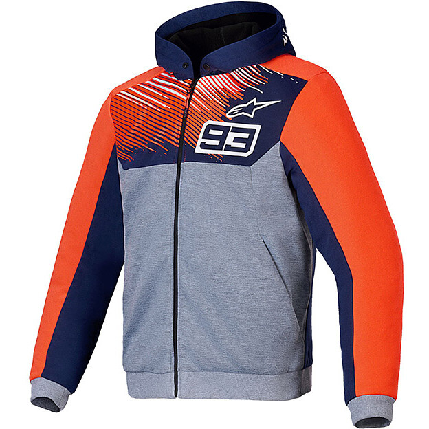 Felpa Moto In Tessuto Urbano CHROME SPORT MM93 taglia M
