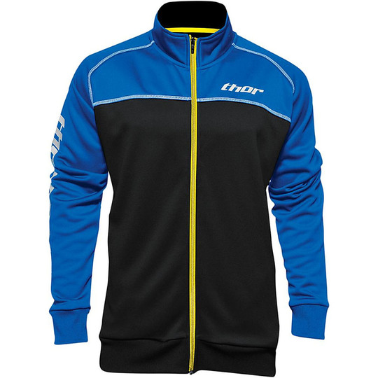 Felpa Tecnica Thor MX Tracker Jacket Blu Nero