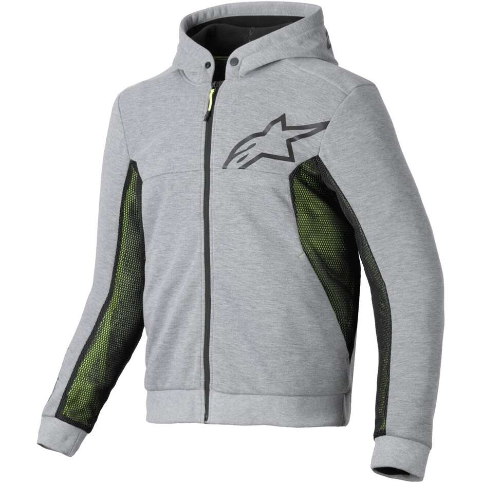 Felpe CHROME AIR SPORT Grigio Nero taglia 2XL
