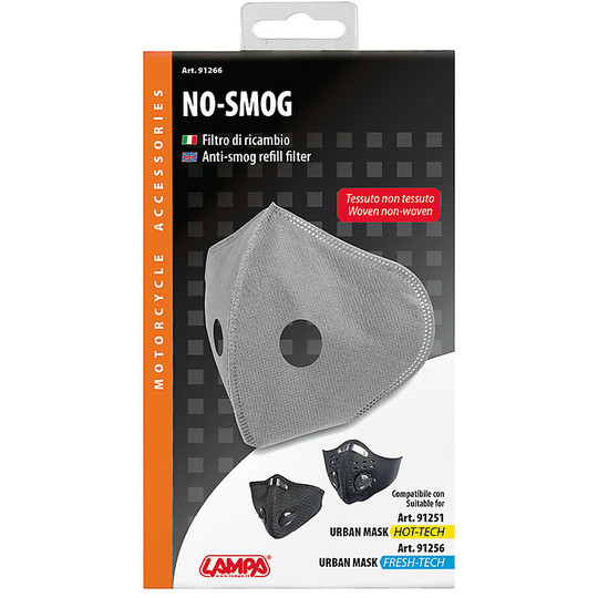 Filtre de rechange pour masque anti-smog Lampa 91251 - 91256