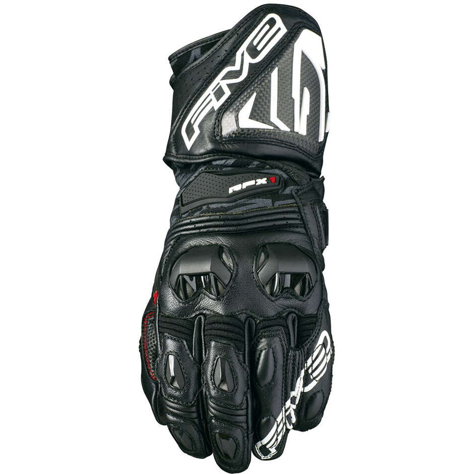 Five RFX1 Motorcycle Gloves Black