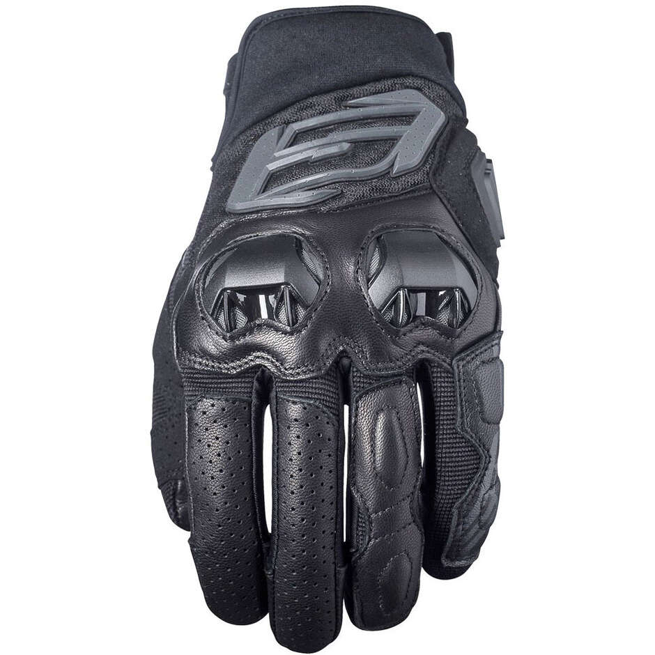 Five SF3 Motorcycle Gloves Black