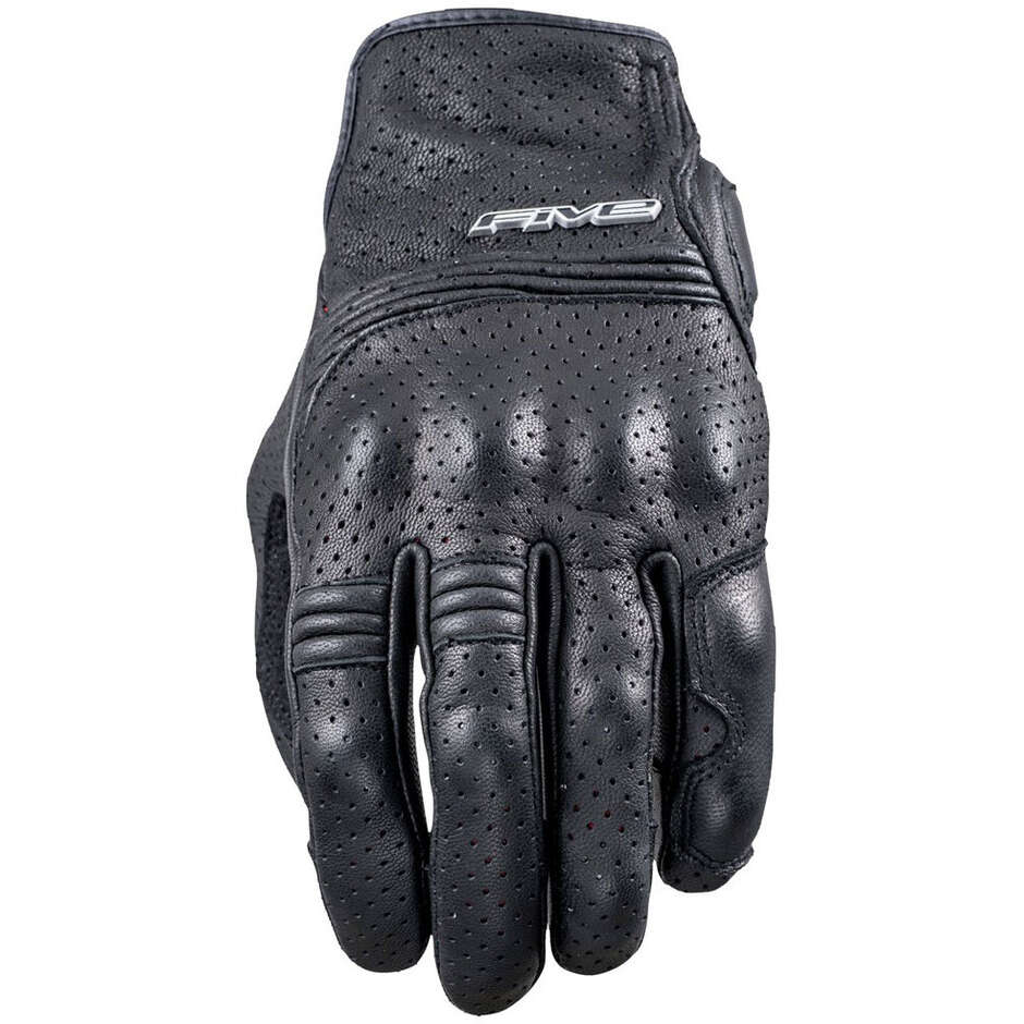 Five SPORTCITY Motorcycle Gloves Black
