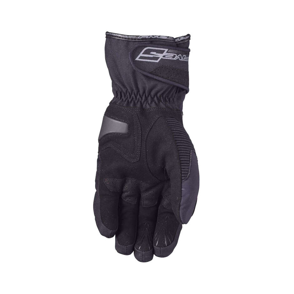 Five WFX 2 Black Motorcycle Gloves