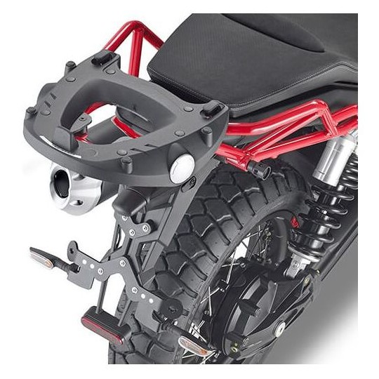 Fixation arrière Moto Kappa KR8203 Spécifique pour Top Case Monokey ou Monolock Pour Moto Guzzi V85TT (2019-20)