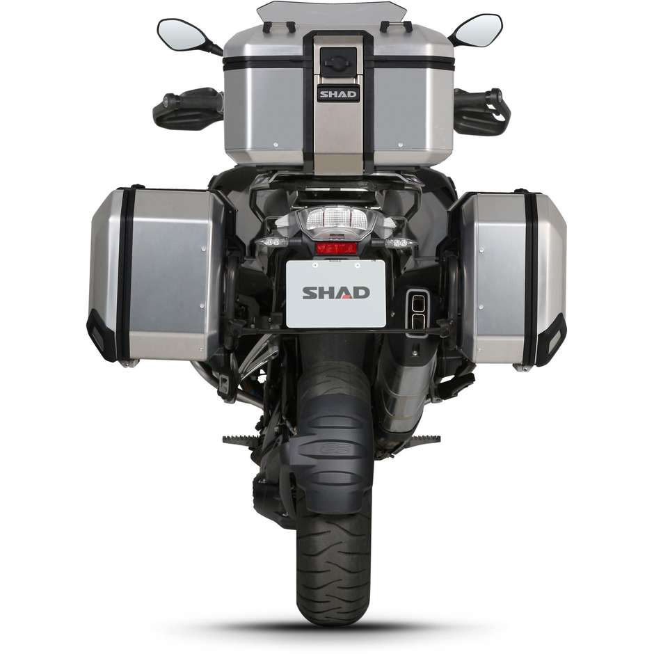 Fixations de valises latérales système SHAD 4p pour BMW R 1200 GS (2013-19); R 1200 GS ADV (2013-18); R 1250 GS (2019-24); R 1250 GS ADV (2019-25)