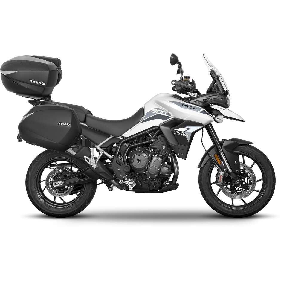 Fixations spécifiques au système 4P pour valises latérales Shad Terra TR36 / TR47 / SH35 / SH36 Triumph TIGER 900