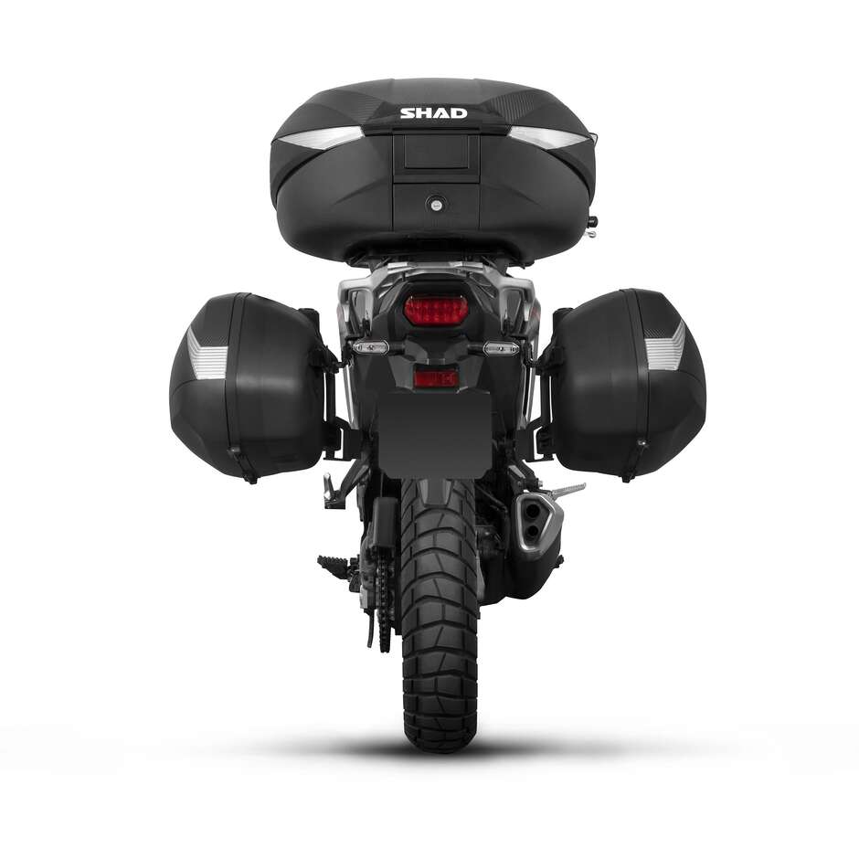 Fixations spécifiques pour valises latérales SHAD 3p System pour Honda TRANSALP 750 (2023-25)