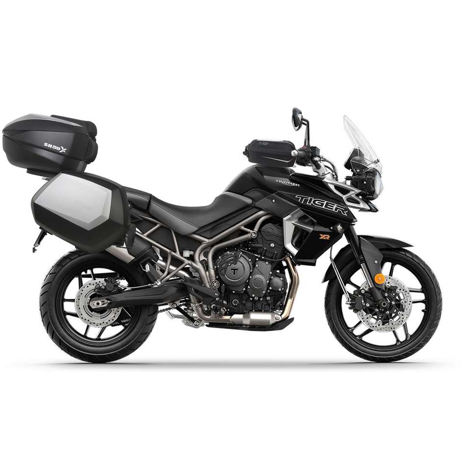 Fixations spécifiques pour valises latérales SHAD 3p System pour TRIUMPH TIGER 800 XC / XR / XRX (2012-21)