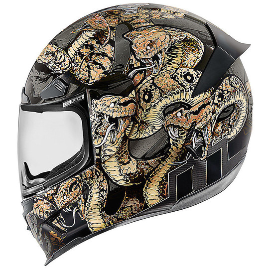 Fixed Helm Motorcycle Helmet Icon Airframe Pro Cottonmounth