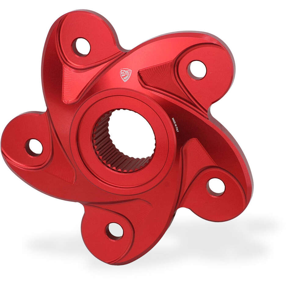 Flangia portacorona FL509 Ducati CNC Racing Rosso