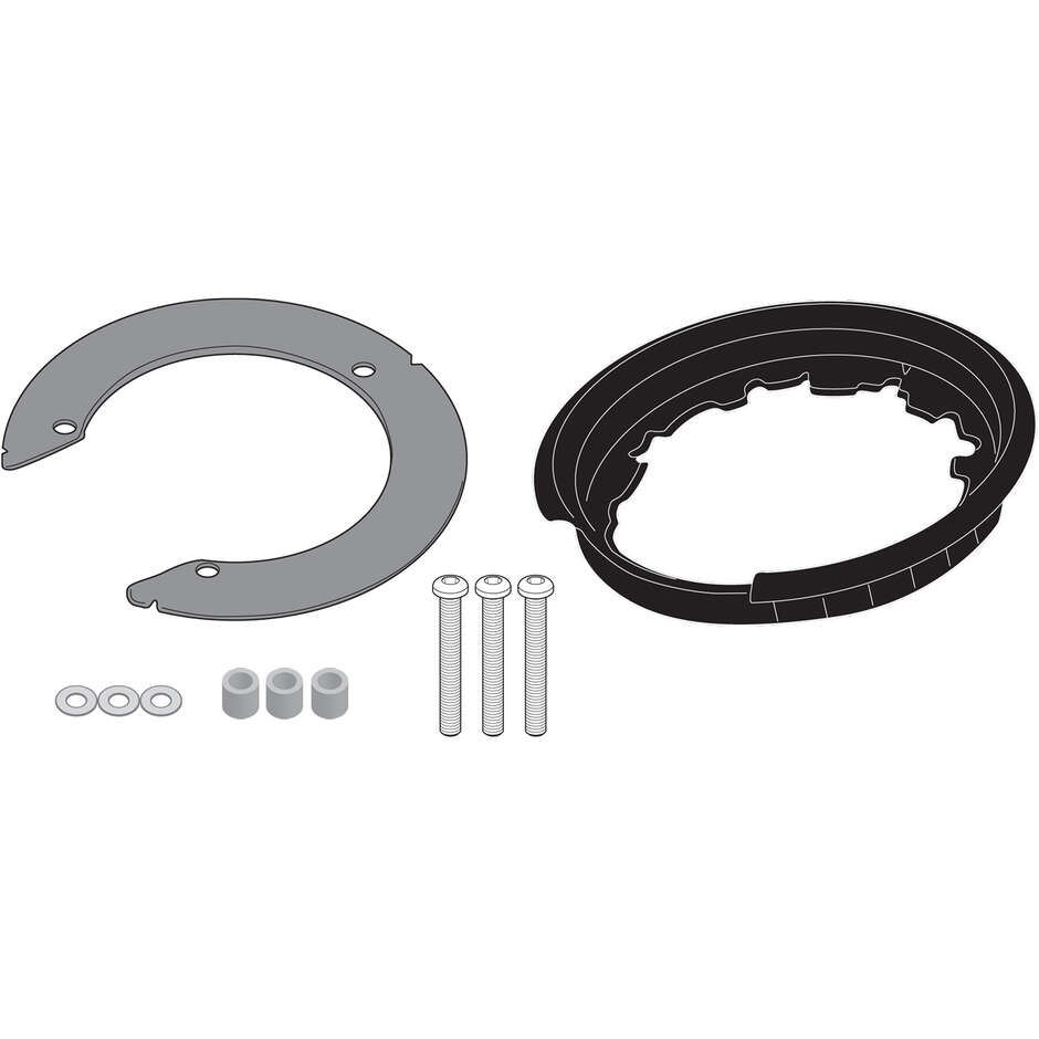 Flansch für TankLock Tankrucksäcke, TanklockED Givi BF54 Für YAMAHA MT-03 321 (20 - 24)
