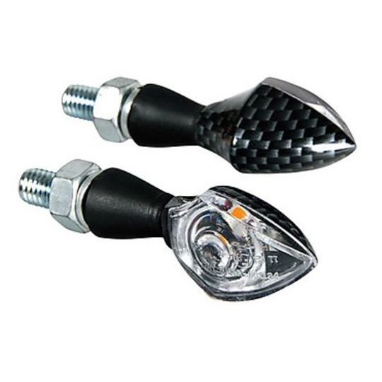 Clignotants Moto LED LAMPA Nano - Homologués, 12V, Design Compact Et Résistant