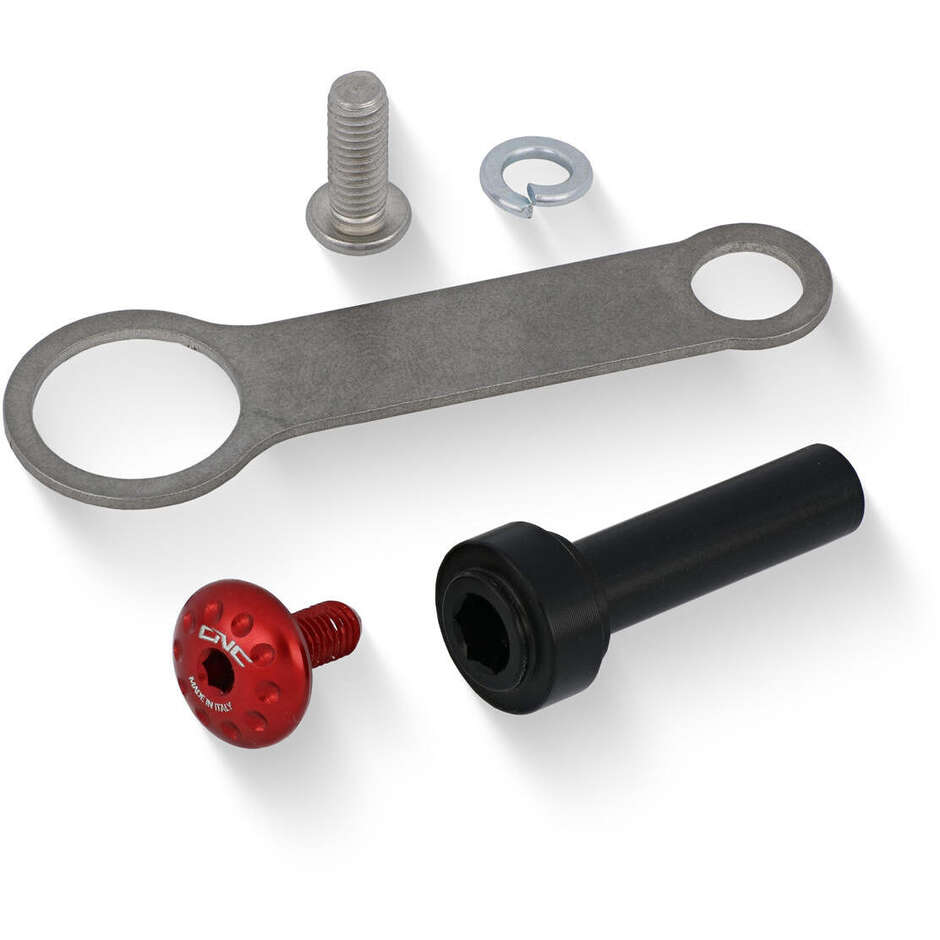 Kit de montage de réservoir de liquide sur maîtres-cylindres radiaux Brembo RCS IFA01 CNC Racing Red