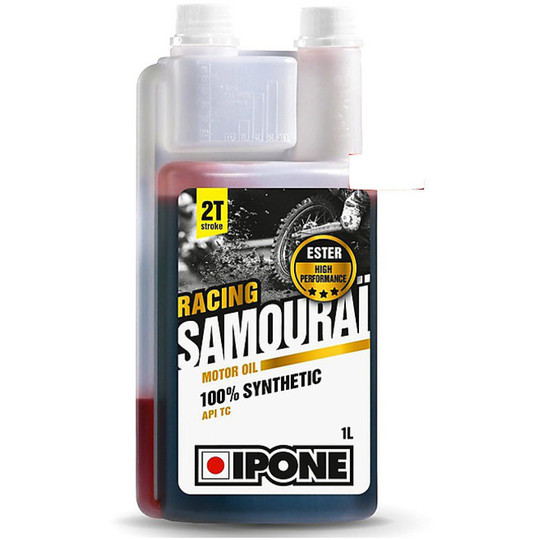 For 2 Stroke Motorcycle Oil Off Road IPONE Samurai Racin lubricant 100% Synthetic