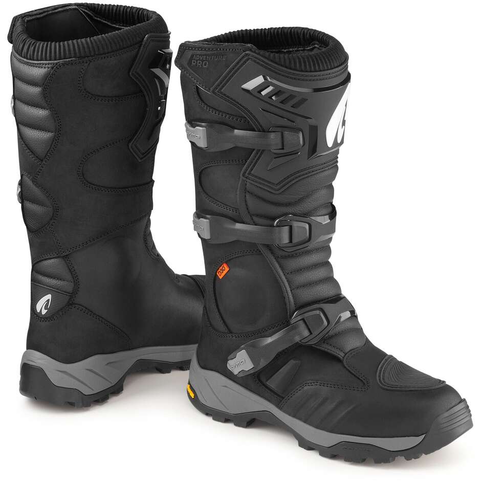 Forma ADVENTURE PRO Dry Black Adventure Motorradstiefel