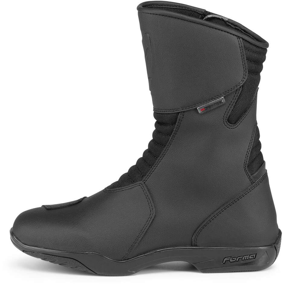 Forma ARBO Dry Schwarz Wasserdichte Touring Motorradstiefel