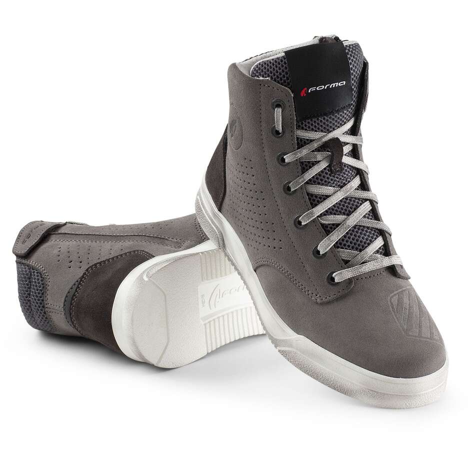Forma CITY Flow Grau Motorradschuhe