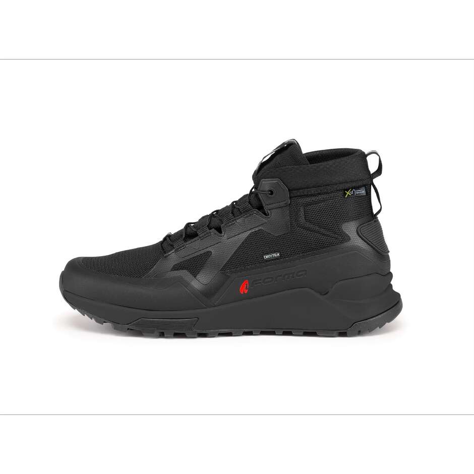 Forma KUMO Dry Motorradschuhe Schwarz Schwarz