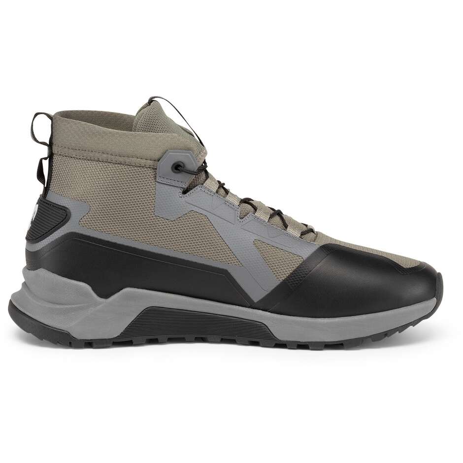 Forma KUMO Motorcycle Shoes Black Olive Green Grey