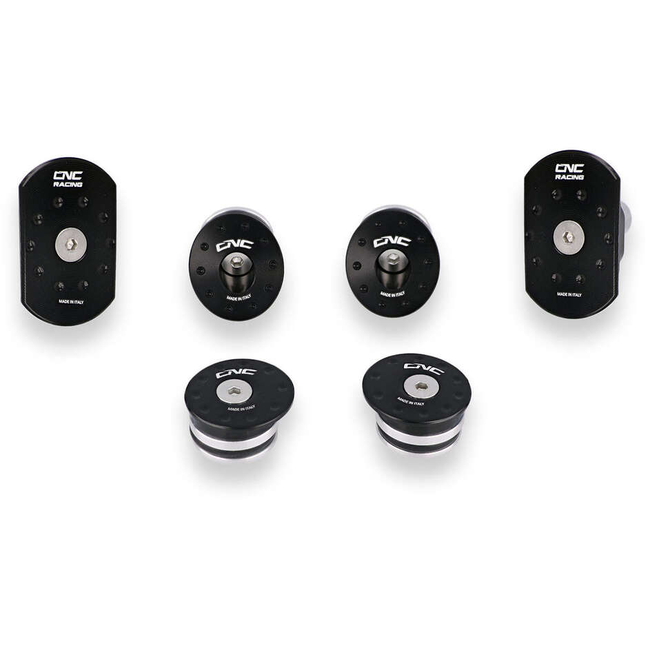 Frame Caps MV Agusta F4 CNC Racing TT334 Black