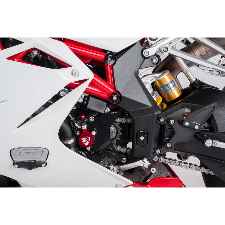 Frame Caps MV Agusta F4 CNC Racing TT334 Black