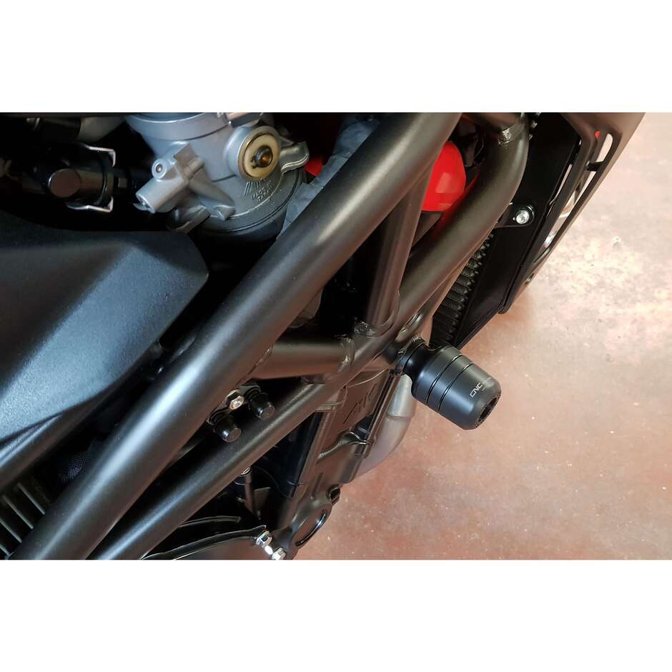 Frame Protection Pads TC317 MV Agusta CNC Racing Black