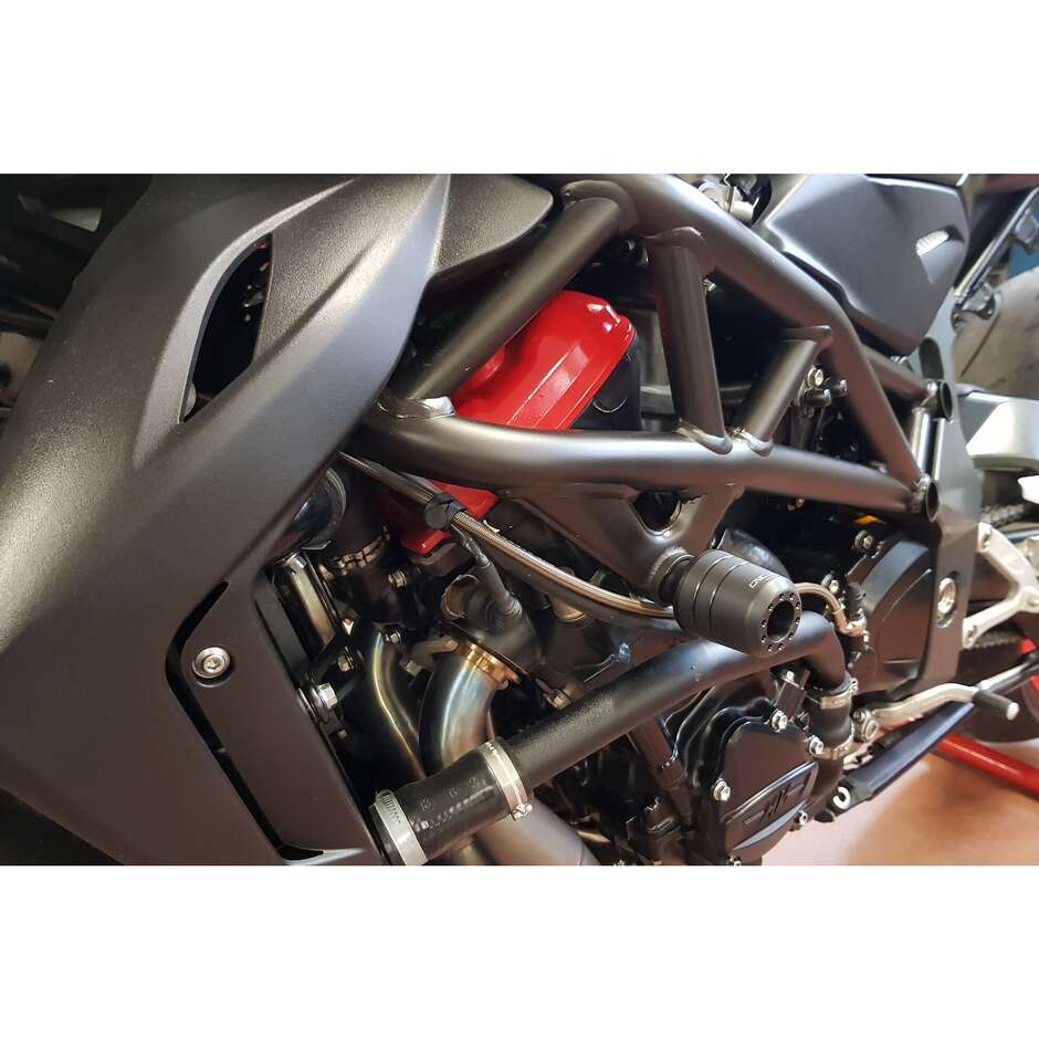 Frame Protection Pads TC317 MV Agusta CNC Racing Black