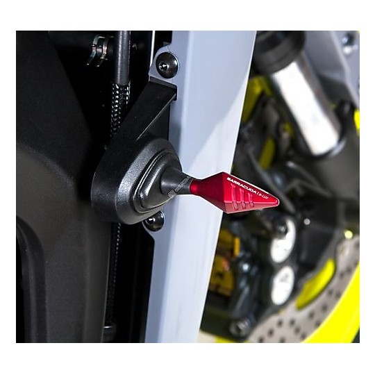 Frecce Moto Omologate a Led Universali Barracuda X-Led B-Lux Rosso