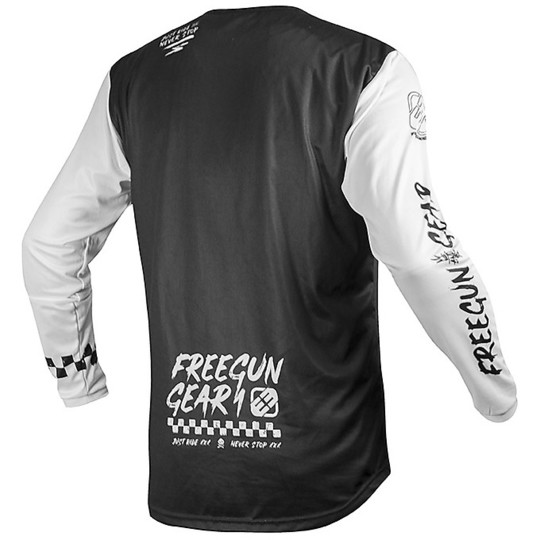 Freegun DEVO SPEED Cross Enduro Moto Jersey Noir