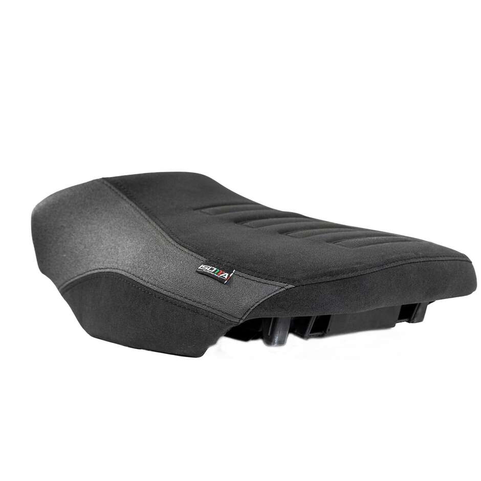 Front Seat Prostate Channel isotta For BMW R1200 / 1250 GS and GS ADV Black