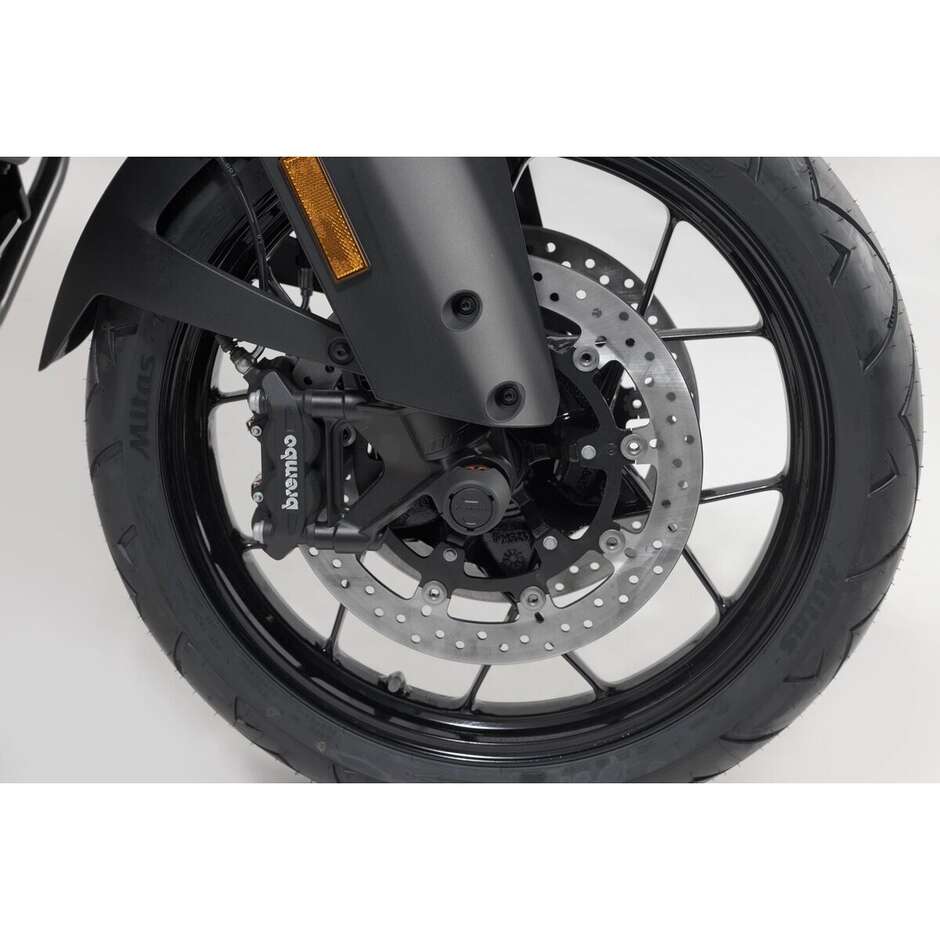 Front Wheel Axle Protection Kit Black STP.04.176.10901/B For KTM Models, Husqvarna Norden 901