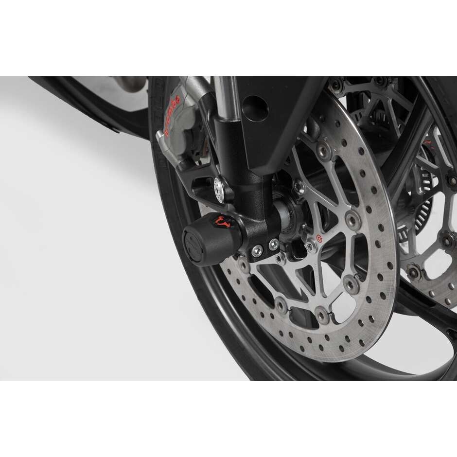 Front Wheel Axle Protection Kit Black STP.05.176.10402/B For Suzuki GSX-S750 (16-), V-Strom 800DE (22-)