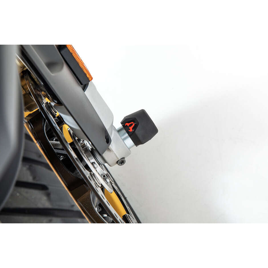 Front Wheel Axle Protection Kit Black STP.07.176.10204/B For BMW R 1200 GS / RT, R 1250 GS / RT