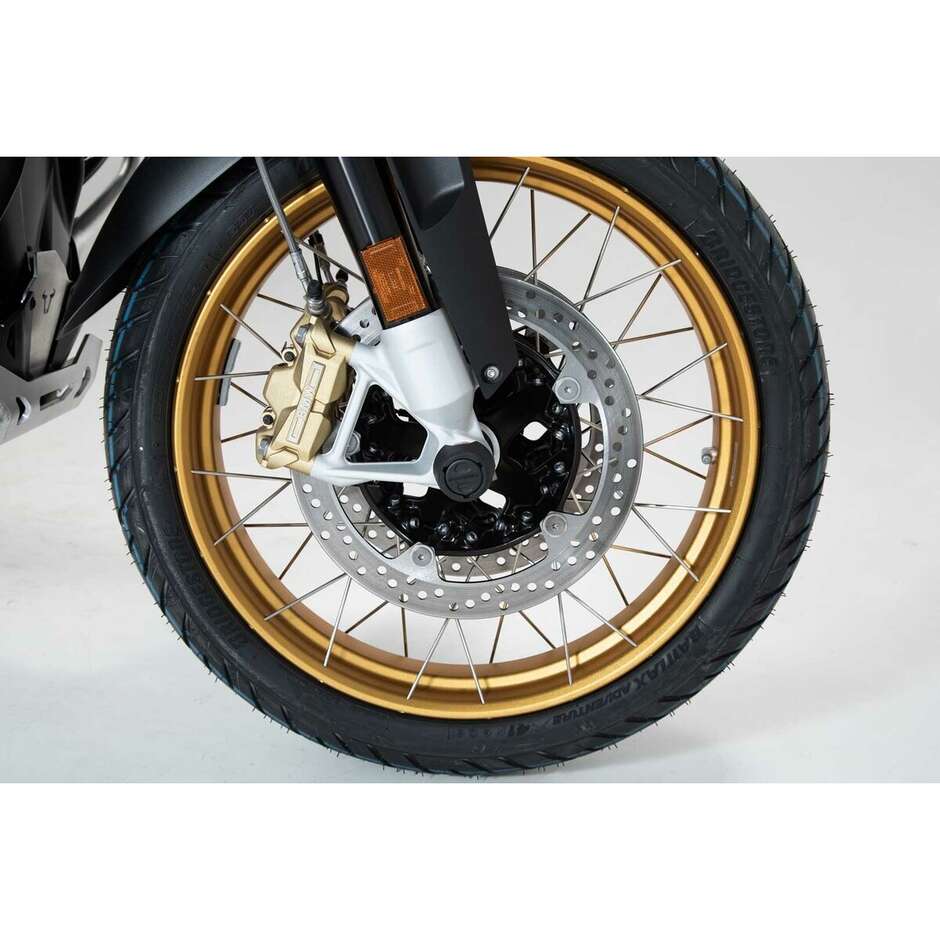 Front Wheel Axle Protection Kit Black STP.07.176.10204/B For BMW R 1200 GS / RT, R 1250 GS / RT