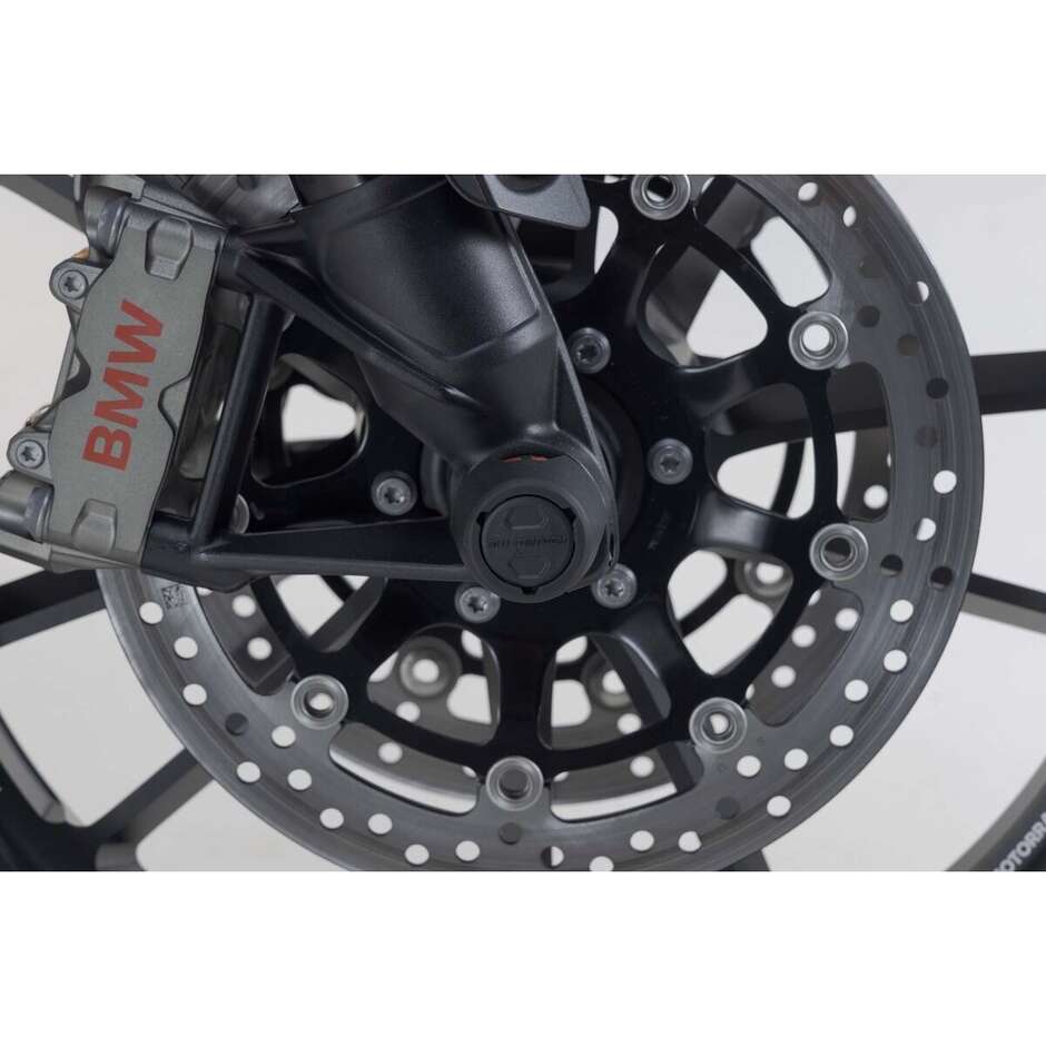 Front Wheel Axle Protection Kit Black STP.07.176.11001/B For BMW Models