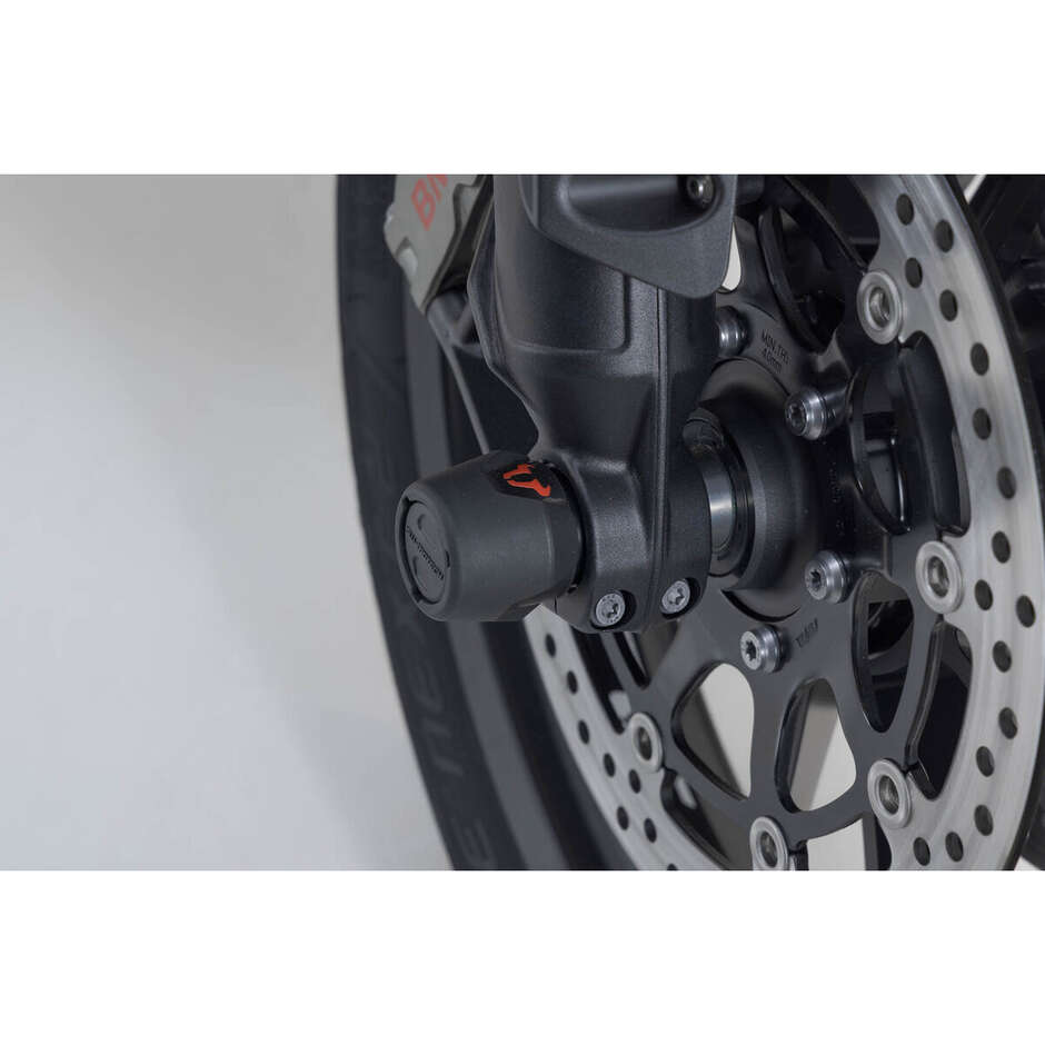 Front Wheel Axle Protection Kit Black STP.07.176.11001/B For BMW Models