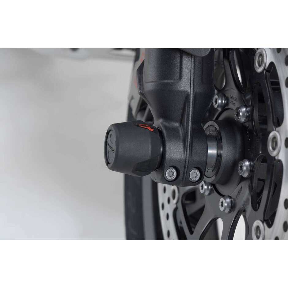 Front Wheel Axle Protection Kit Black STP.07.176.11001/B For BMW Models
