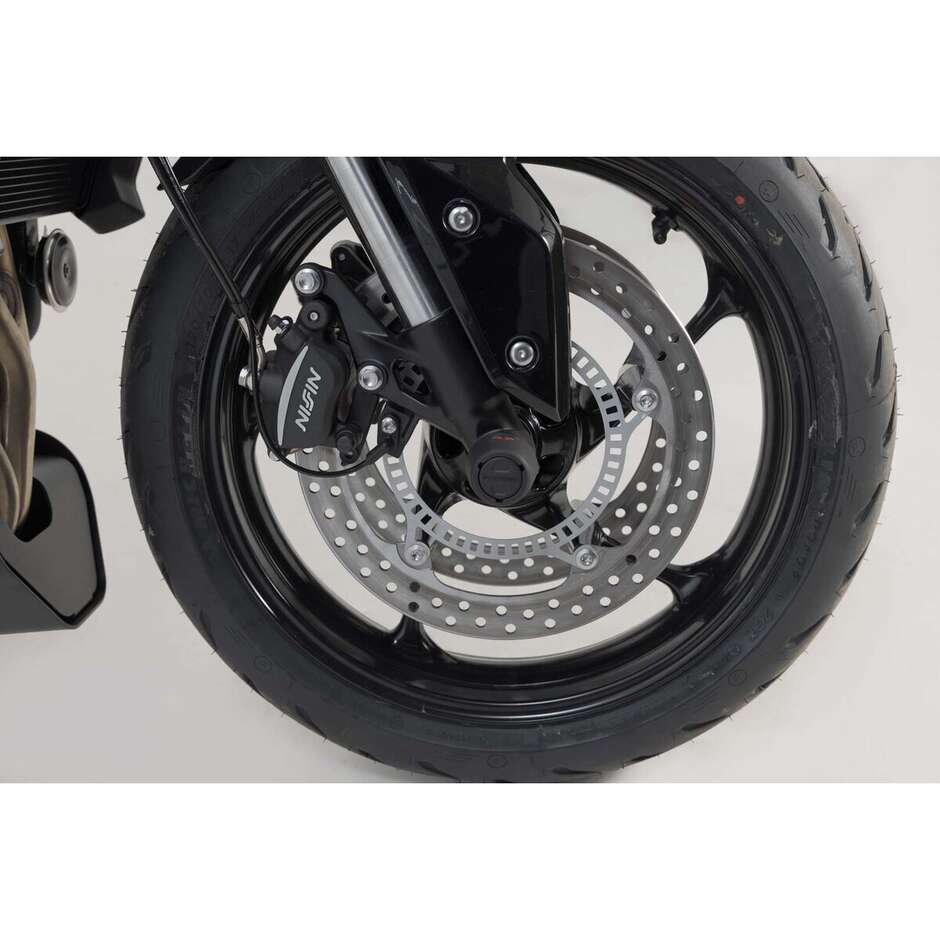 Front Wheel Axle Protector Kit Black STP.11.176.10501/B For Street Triple/Daytona/Tiger 660/Trident